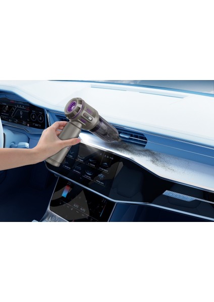 Auhma Ahv-20 Kablosuz Araç Içi Süpürge 17000PA Güçlü Vakum Dijital Göstergeli 100W Fırçasız Motor Üfleme Vakum Özellikli modelleri