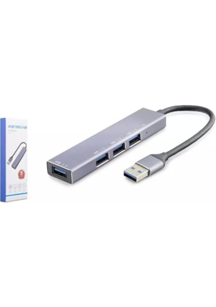 HDX7042 Usb3.0 Hub 4-Usb3.0 Gri