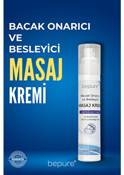 Varis Bölgesi Için Bacak Onarmaya Yardımcı ve Besleyici Varis Masaj Kremi 100 ml