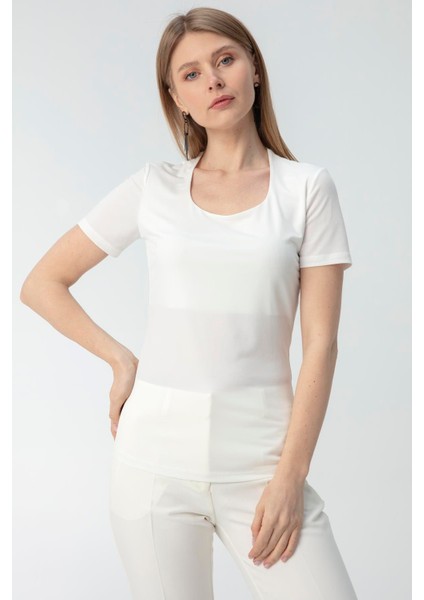 U Yaka-Kısa Kol Body modelleri