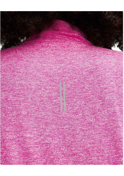 CU3220 615 Nike Element 1/2-Zip Long-Sleeve Running Top Kadın Spor Tişört - Pembe fırsatları