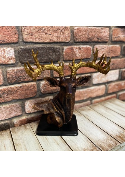 Kaide Üzerinde Geyik Kafası Büst fiyatları