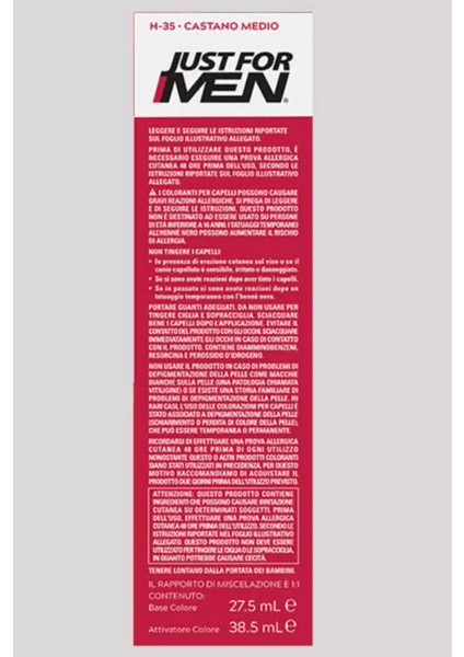 H-35 Şampuanlı Saç Boyası Orta Kahverengi (Medium Brown) – Amonyaksız, 5 Dakikada %100 Gri Kapama fırsatları