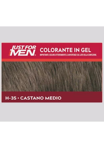 H-35 Şampuanlı Saç Boyası Orta Kahverengi (Medium Brown) – Amonyaksız, 5 Dakikada %100 Gri Kapama indirimleri