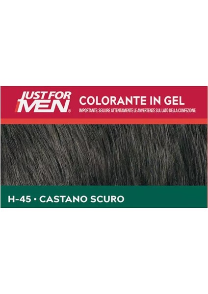 H-45 Şampuanlı Saç Boyası Koyu Kahverengi (Dark Brown) – Amonyaksız, 5 Dakikada %100 Gri Kapama fırsatları