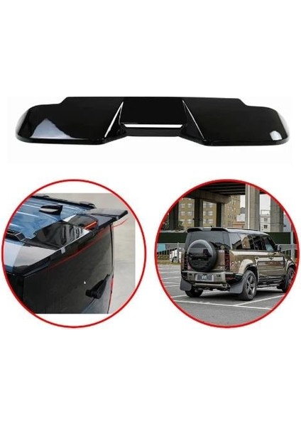 Yeni Defender 90-110 Yeni Tasarım Spoiler Parlak Siyah LR131685