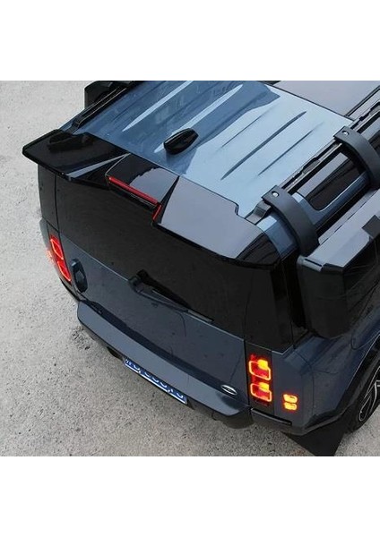Yeni Defender 90-110 Yeni Tasarım Spoiler Parlak Siyah LR131685 fırsatları