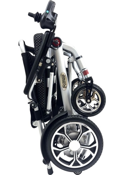 Römer Akülü Tekerlekli Sandalye|hafif Lityum Batarya, Katlanabilir, Bluetooth Özellikli Tasarım R112