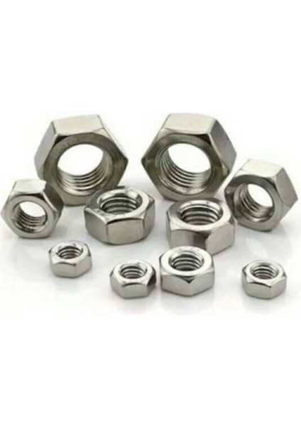 M4 Galvanizli Çelik Somun Dın 934 Cl:6