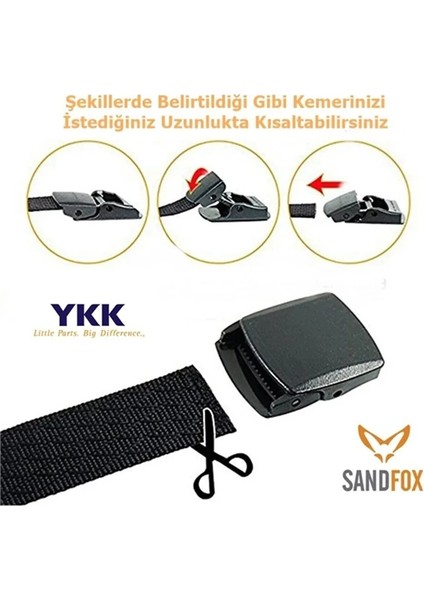 Flex Outdoor Taktik Kemer - Siyah L fiyatları