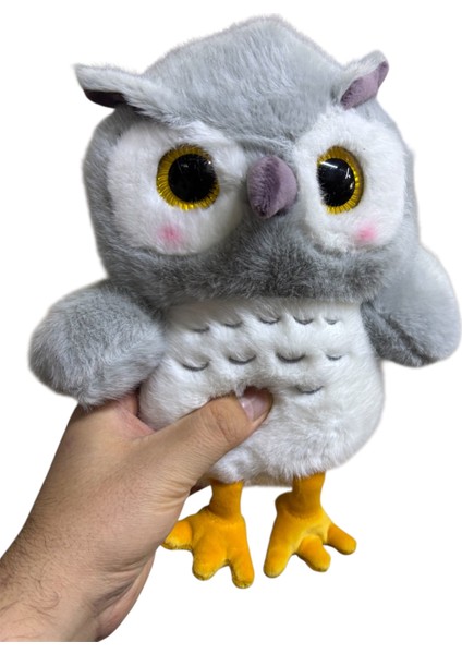 Baykuş Peluş Gri fiyatları