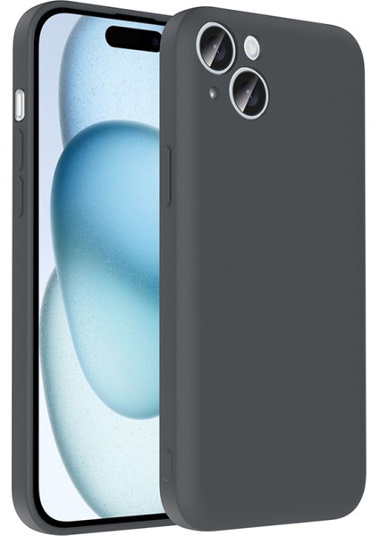 Apple iPhone 15 Kılıf Kamera Korumalı Kartlık Hazneli Vitra Kapak