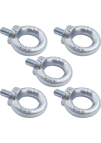 Metal Halka Civata Aybolt 5 Adet 12 mm Aybolt Civatası Paslanmaz Çelik Montaj Sabitleme Bağlantısı fırsatları
