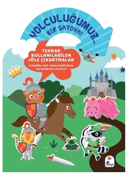 Yolculuğumuz... Bir Şatoya! Bitmeyen Sticker Kitabım