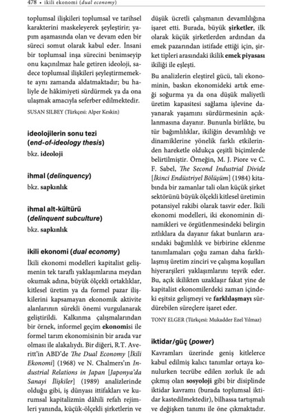 Cambridge Sosyoloji Sözlüğü (Ciltli) - Bryan S. Turner