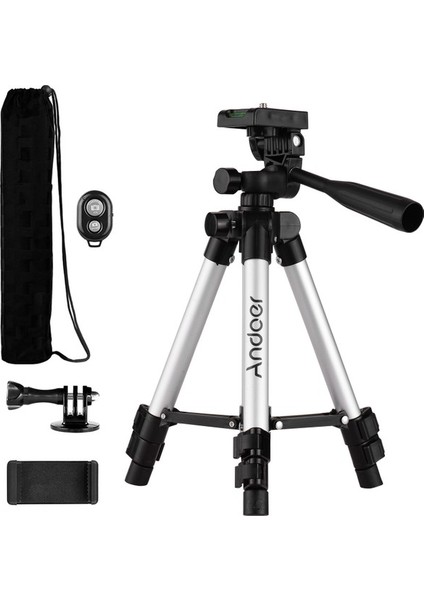 Zuomee Mini Alüminyum Tripod 21-65CM Ayarlanabilir Canlı Yayın Telefon Tutucu ve Taşıma Çantası (Yurt Dışından) fiyatları