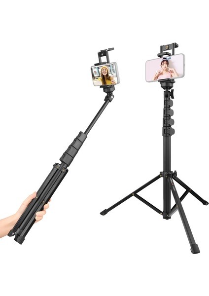Zuomee FL019S Alüminyum Alaşımlı Tripod 5kg Yük Kapasiteli Video Işık Standı (Yurt Dışından)