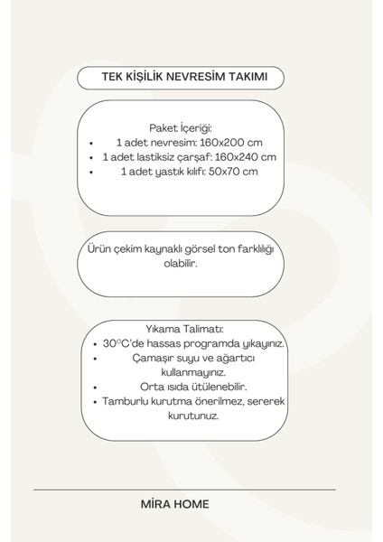Zigzag Desenli Sarı Pamuklu Tek Kişilik Nevresim Takımı modelleri