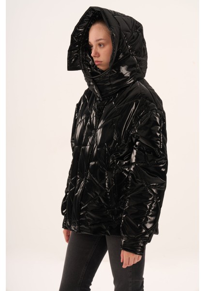 Veger Premium Kalite Kapitone Mont