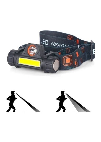 CT-9120 Madenci Ledli Kafa Lambası Madenci Feneri Şarjlı Kolay Kullanım Geniş Açı ve Uzak Mesafe Fonksyonlu fırsatları