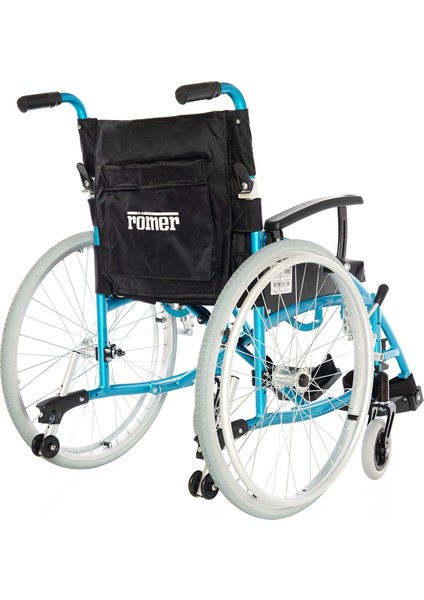 Römer Alüminyum Manuel Tekerlekli Sandalye | Ayarlanabilir Kolçaklı ve Katlanabilir R214 indirimleri