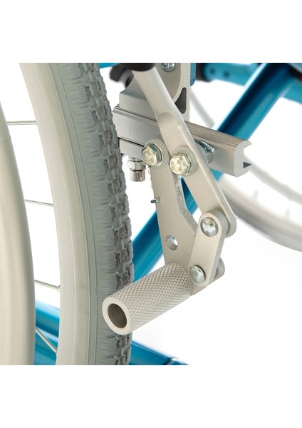 Römer Alüminyum Manuel Tekerlekli Sandalye | Ayarlanabilir Kolçaklı ve Katlanabilir R214