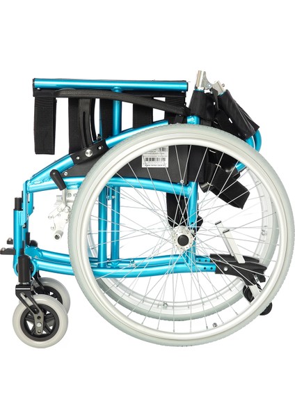 Römer Alüminyum Manuel Tekerlekli Sandalye | Ayarlanabilir Kolçaklı ve Katlanabilir R214