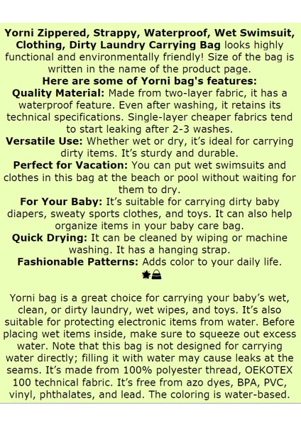 2 Adet, 29 x 35 Cm, Jungle ve 37 x 30 Cm,zoo Desen, Sıvı Geçirmeyen Çok Amaçlı Çanta, Ekonomik Set, Yıkanabilir indirimleri