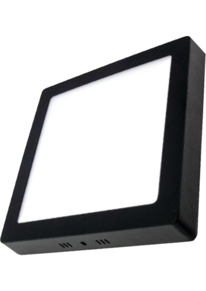KDL433B Sıva Üstü Siyah Kasa Kare LED Panel 24W Günışığı Aydınlatma