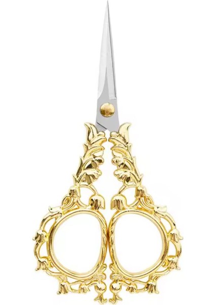 Söz Nişan Makası, Kuşlu Kurdele Açılış Özel Gün Merasim Dikiş Nakış Makası Gold