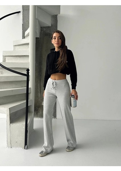 Fit Comfort Gri Salaş Pantolon modelleri