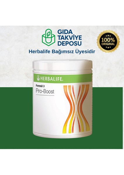 Pro-Boost Yüksek Proteinli Aromalı Içecek Tozu