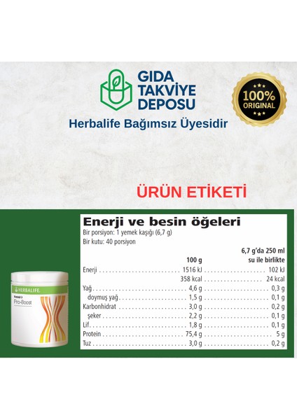 Pro-Boost Yüksek Proteinli Aromalı Içecek Tozu fiyatları
