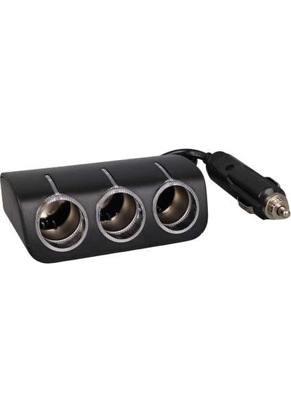 1521 12-24V 120W 80 cm Kablolu 3'lü Araç Çakmak Çoklayıcı fiyatları