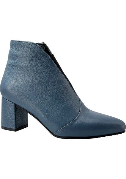 261924 Hakiki Deri Kadın Topuklu Bot fiyatları