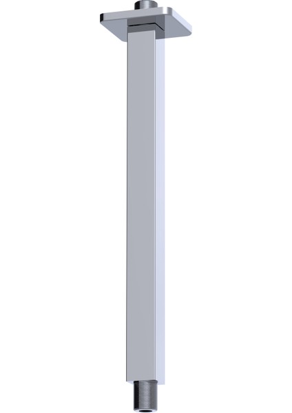 Ankastre Duş Borusu Tavandan 30CM SS304 Paslanmaz Çelik Kromaj