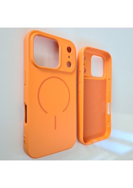 iPhone 17 Pro Magsafe ile Uyumlu Yumuşak Soft Mükemmel Manyetik Esnek Lansman Silikon Kılıf fiyatları