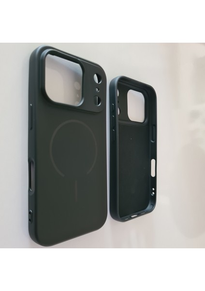 iPhone 17 Pro Magsafe ile Uyumlu Yumuşak Soft Mükemmel Manyetik Esnek Lansman Silikon Kılıf fiyatları