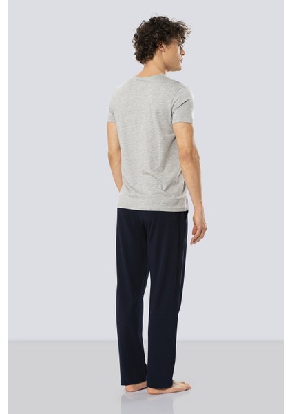 2192 Lacivert Erkek Modal Pijama Takım