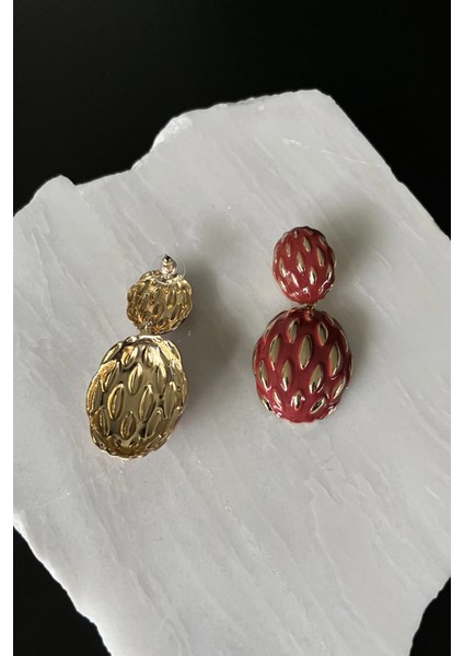 Sallantılı Oval Küpe modelleri