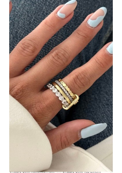 Çelik Ithal Marka Yüzük No:2