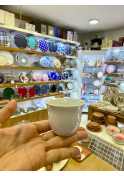 Beyaz 6'lı Porselen Sosluk/lokumluk fiyatları