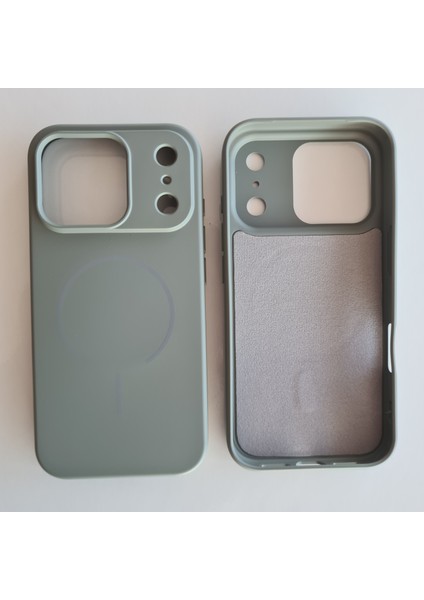 iPhone 17 Pro Magsafe ile Uyumlu Yumuşak Soft Mükemmel Manyetik Esnek Lansman Silikon Kılıf modelleri