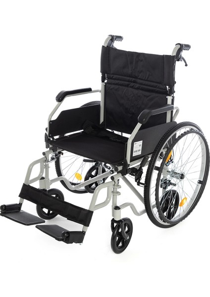 Römer Özellikli Alüminyum Manuel Tekerlekli Sandalye | Katlanabilir ve Baldır Destekli R224