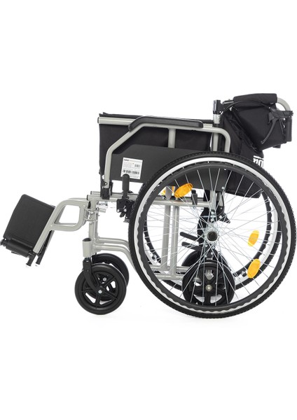 Römer Özellikli Alüminyum Manuel Tekerlekli Sandalye | Katlanabilir ve Baldır Destekli R224 fırsatları