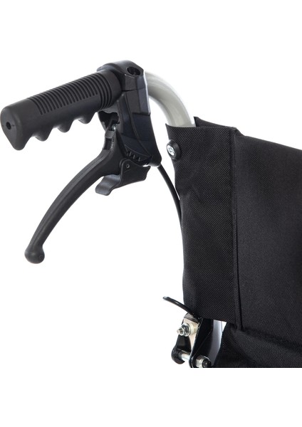 Römer Özellikli Alüminyum Manuel Tekerlekli Sandalye | Katlanabilir ve Baldır Destekli R224