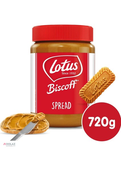 Biscoff Karamelize Bisküvi Kreması 720 Gr.