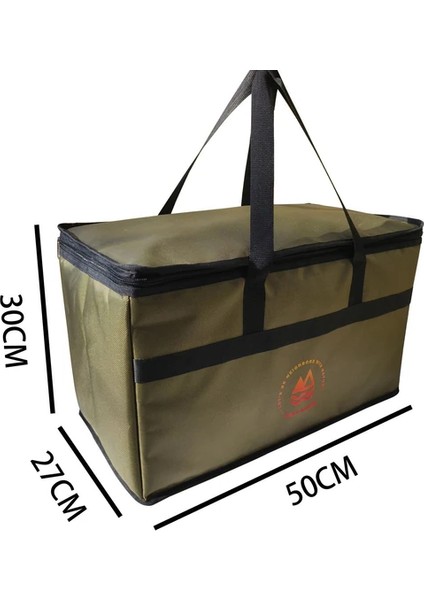 Glamping 40 Lt Soğutucu Çanta Termos Piknik & Kamp Çantası – Isı Yalıtımlı, Sıcak-Soğuk Tutma Özellikli