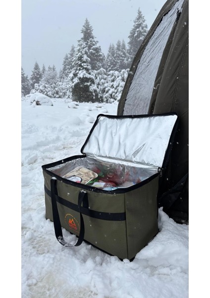 Glamping 40 Lt Soğutucu Çanta Termos Piknik & Kamp Çantası – Isı Yalıtımlı, Sıcak-Soğuk Tutma Özellikli fiyatları