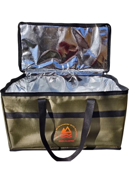 Glamping 40 Lt Soğutucu Çanta Termos Piknik & Kamp Çantası – Isı Yalıtımlı, Sıcak-Soğuk Tutma Özellikli modelleri